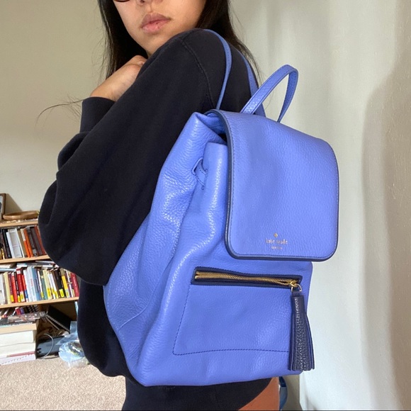 kate spade Handbags - Kate Spade Blue Backpack